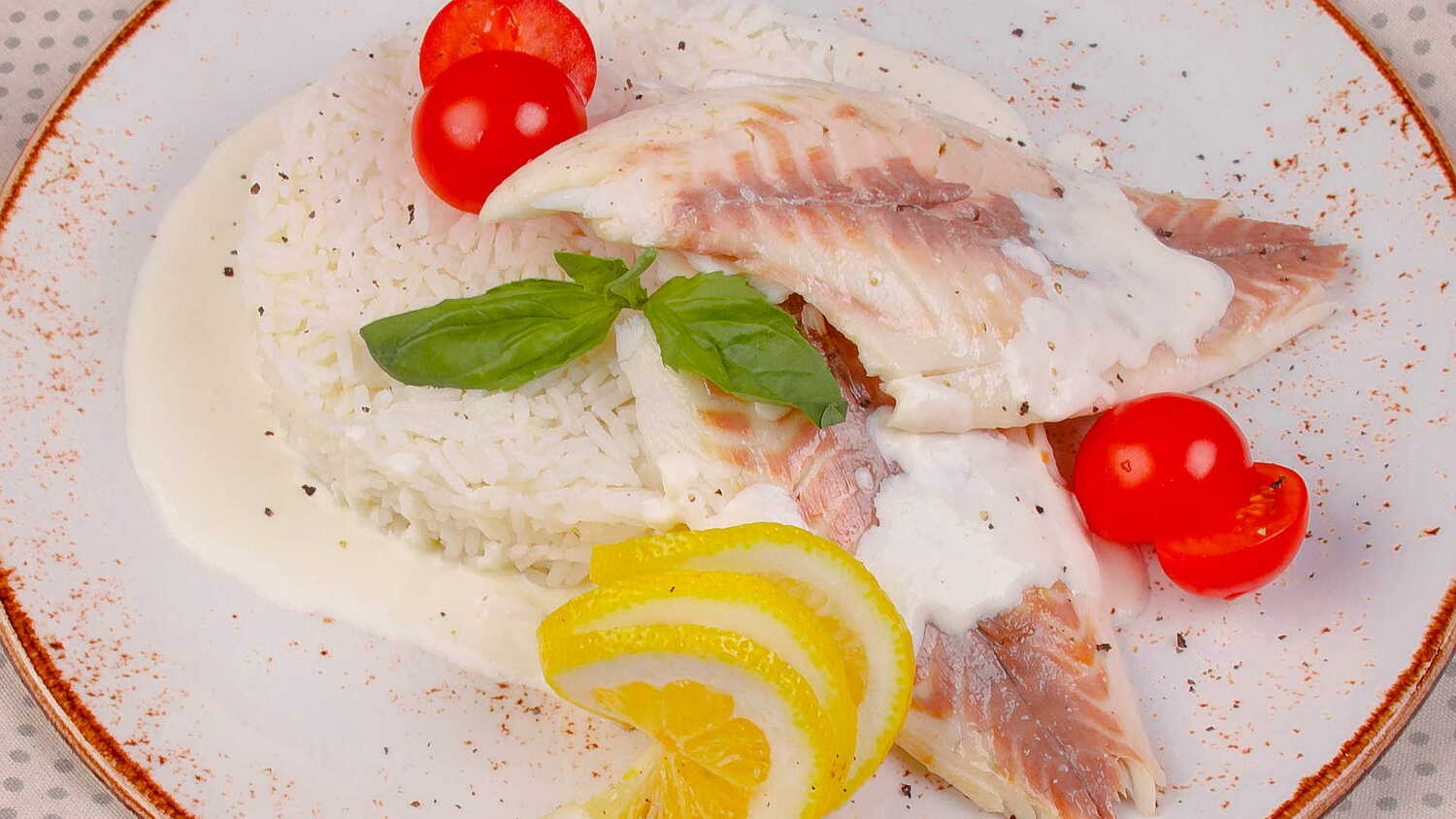 Дорадо с рисом Дорадо с рисом